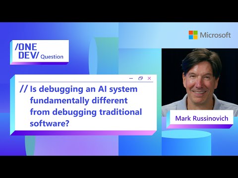 Is debugging an AI system fundamentally different than debugging a traditional software system?
