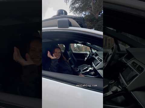 Waymo car in San Francisco! No driver! #driverlesscar #sanfrancisco #thingstodinsanfrancisco