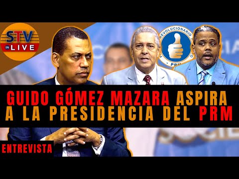 Guido Gómez Mazara REVELA sus aspiraciones para ser presidente del PRM | PERCEPCIÓN Y REALIDAD