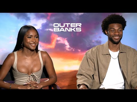 Jonathan Daviss & Carlacia Grant Call ‘Outer Banks’ Cast ‘Family’