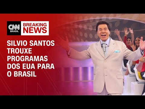 Silvio Santos trouxe programas dos EUA para o Brasil | AGORA CNN