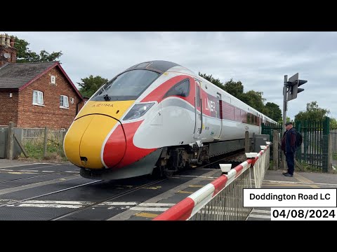 Doddington Road Level Crossing (04/08/2024)