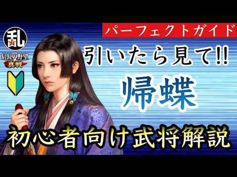 【信長の野望真戦】初心者向けの帰蝶パーフェクトガイド
