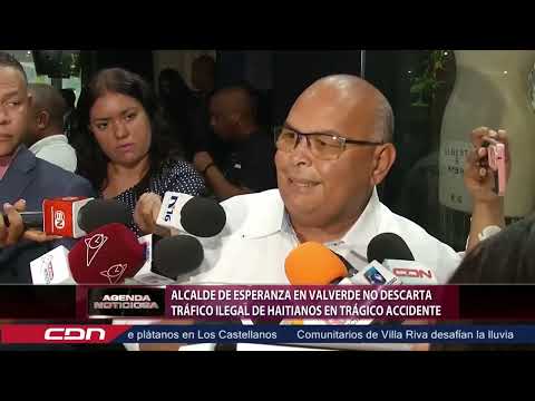 Alcalde de Esperanza en Valverde no descarta tráfico Ilegal de haitianos en trágico accidente