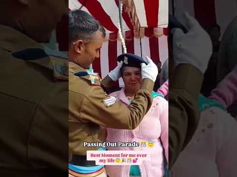 Finally Training Complete Hua🎉🤗  #passingoutparade #crpfhcm #singing #armylover #motivation #viral