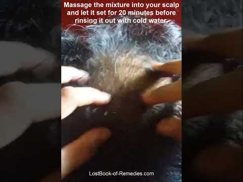 Regrow Your Hair With This Kitchen Ingredient #hairgrowth #remedy #diy