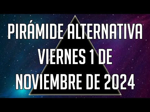 Pirámide Alternativa para el Viernes 1 de Noviembre de 2024 - Lotería de Panamá