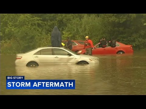 Heavy rain floods parts of South Jersey as Philadelphia residents brace storms, humidity