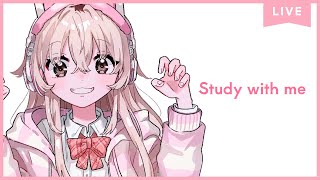 【 Study with me 】1.5h☕ いっしょに勉強&作業【 にじさんじ / 家長むぎ 】