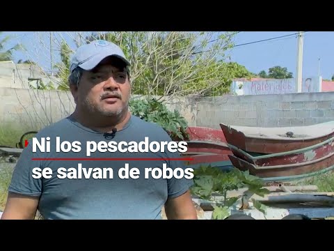PIRATAS RATEROS | Pescadores en Yucatán denuncian robos