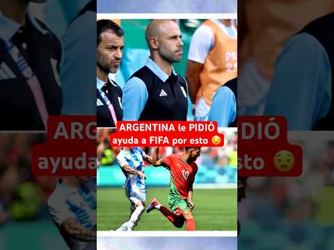 ARGENTINA le pidió ayuda a FIFA por esto | #Argentina se quejo Juegos Olimpicos #FutbolArgentino