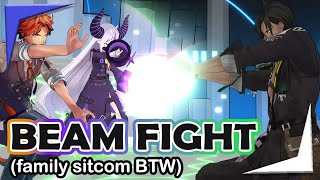 Oga, Roberu, Laplus and Aju-nee's family sitcom where they do DBZ figh