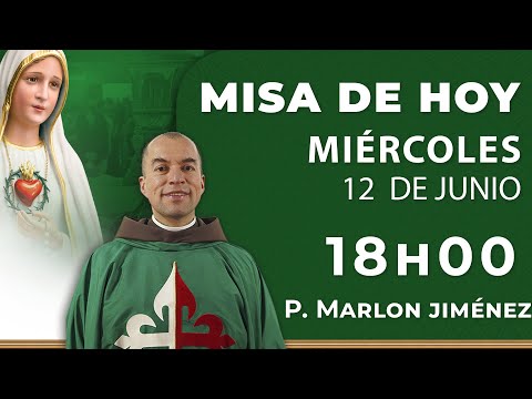 Misa de hoy 18:00 | Miércoles 12 de Junio #rosario #misa