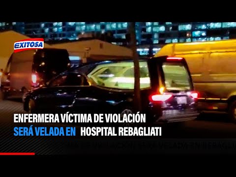 Enfermera víctima de violación será velada en Hospital Rebagliati