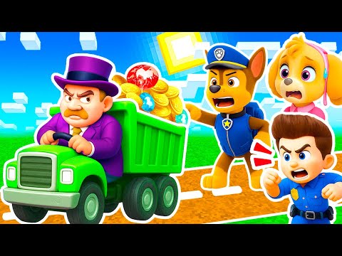 МЭР ХАМДИНГЕР СКАЙ и ГОНЩИКА ЩЕНЯЧИЙ ПАТРУЛЬ В МАЙНКРАФТ