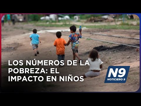 LOS NÚMEROS DE LA POBREZA: EL IMPACTO EN NIÑOS - NOTICIERO 9