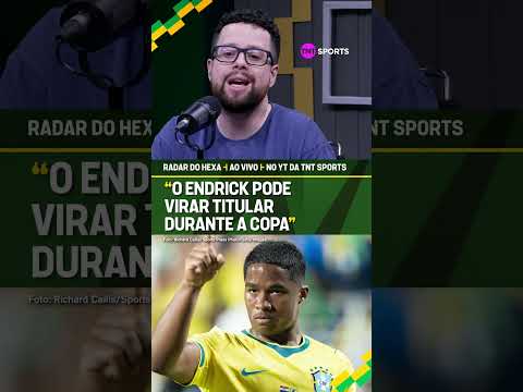 ENDRICK TEM QUE SER TITULAR NA SELEÇÃO BRASILEIRA? 👀 #shorts