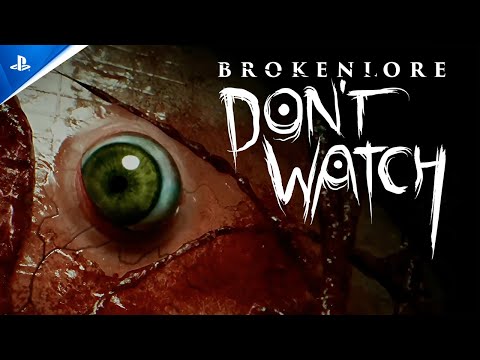 BrokenLore: Don't Watch - Release Date Trailer | PS5 & PS4 Games