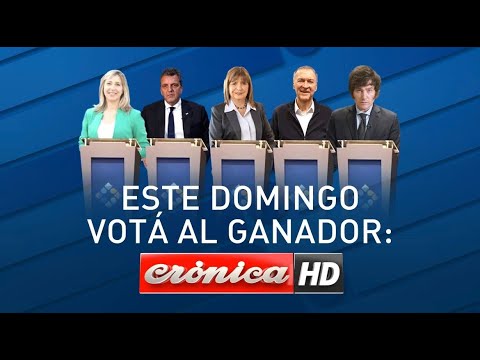 Debate Presidencial: transmisión especial Crónica HD en VIVO