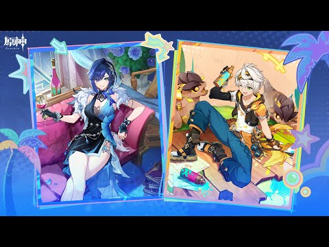 【原神】テイワットスタイル・コスチュームPV「鮮やかな夏色」