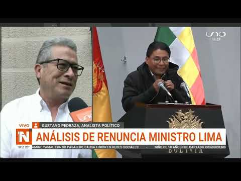 27092024 GUSTAVO PEDRAZA ANALISIS A RENUNCIA DE MINISTRO LIMA RED UNO