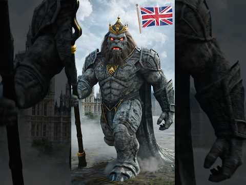 If Nations Had Giant Titans –I ask AI to Create Animation of Global Protectors. #shorts