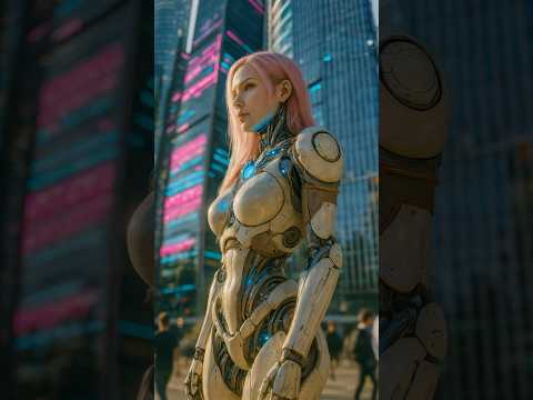 cyborg girl #sora #midjourney #aivideo #ai #robot #aiartgeneration #eurovision