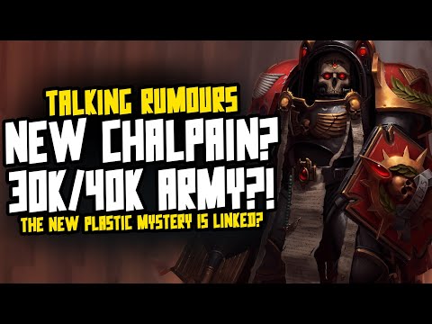 Talking Rumours! New Terminator Chaplain?! New Plastic Army?!