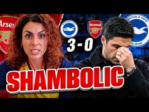 ARSENAL HUMILIATED! Melissa REACTS To 3-0 Brighton Defeat