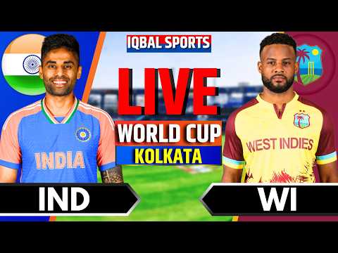 IND vs WI Super 8 Match Live, T20 World Cup | India vs West Indies Live | Live Cricket Match Today