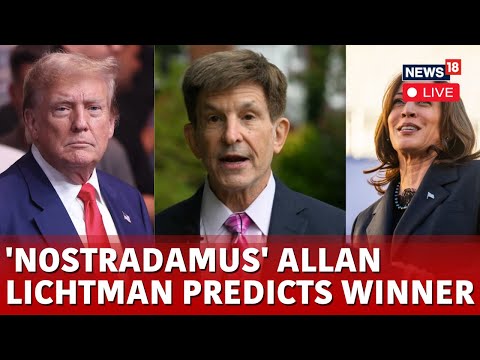 Trump Vs Harris LIVE | Allan Lichtman Prediction For US Presidential Elections | US News | N18G