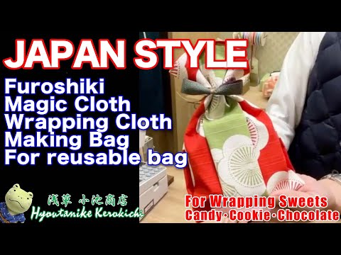 Furoshiki wrapping  Experience  Let's make a beautiful Furoshiki Bag  What to do in Tokyo