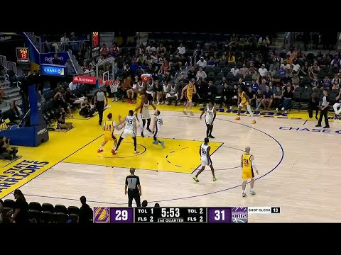 Bronny James Scores His First Basket For The Lakers In Summer League ...