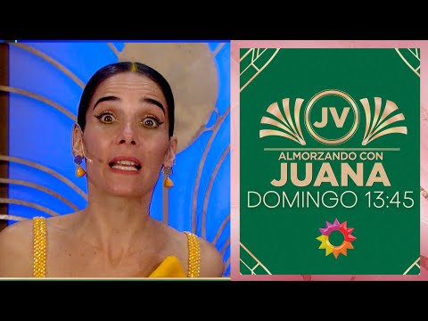 ¡JUANA TRAE MESAS INCREÍBLES! Estos son los invitados del domingo 13 de octubre a las 13:45