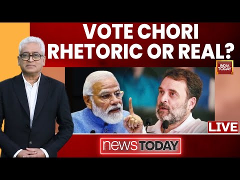 News Today With Rajdeep Sardesai LIVE: Is Vote Chori Real Or Rhetoric? | India Today Conclave South
