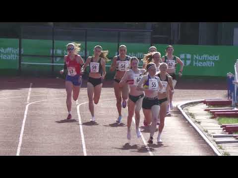 800m Women B race British Milers Club Grand Prix Loughborough 27th August 2022