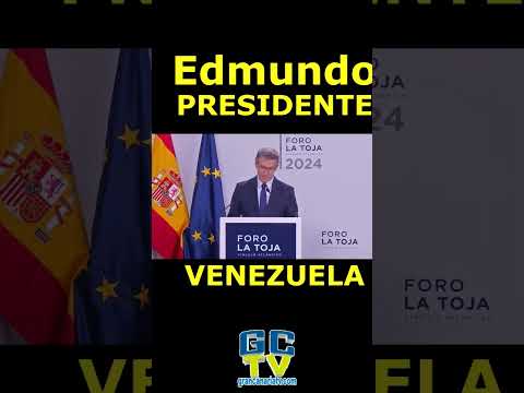 Edmundo, presidente electo de Venezuela Feijóo #pp #venezuela #psoe #vox