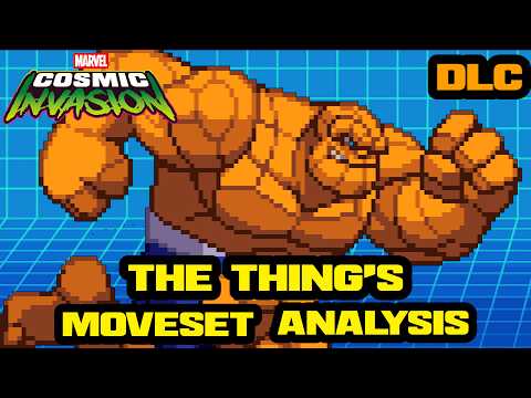 MARVEL Cosmic Invasion - The Thing's Moveset