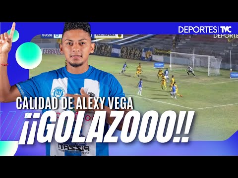 Golazooo de Alexy Vega ante Real España en la Jornada 10 y segunda vuelta de la Liga Nacional