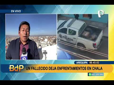 Arequipa: PNP y Ejército desbloquean carretera Panamericana Sur con destino a Lima