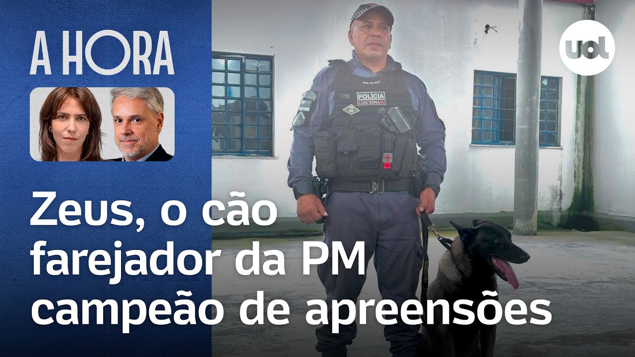 Melhor cão farejador da PM encontra droga escondida em fruta e até botijão | José Roberto de Toledo
