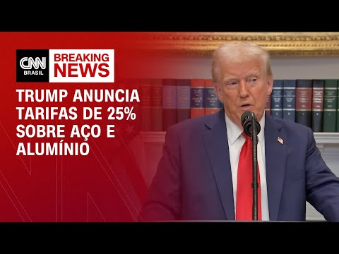 Trump anuncia tarifas de 25% sobre aço e alumínio | CNN ARENA