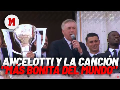 Ancelotti y la canción más bonita del mundo: Histoooria que... I MARCA