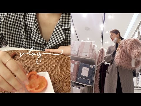 조용히 시작되어 흥으로 끝나는 일상🐱(혼밥 요정 /쇼핑 /무인양품 /<strong>자라홈</strong> /h&amp;m홈 /집들이 /술먹방)