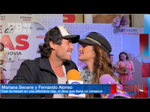 MARIANA SEOANE y FERNANDO ALONSO SE BESARON? confirman relación secreta