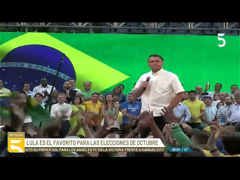Bolsonaro arremetió contra la Corte Suprema y contra el exmandatario Lula de Silva