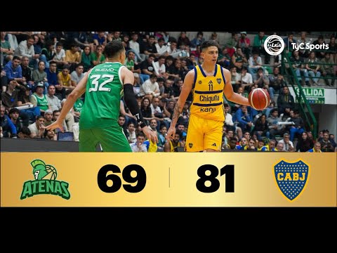 Atenas 69-81 Boca | Liga Nacional de Básquet 2024/25