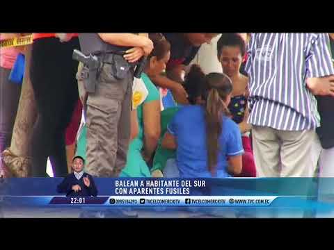 Guayaquil: Hombre fue baleado a plena luz del día