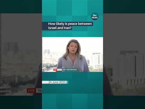 Despite the recent fragility, how likely peace could be between Israel and Iran? #itvnews