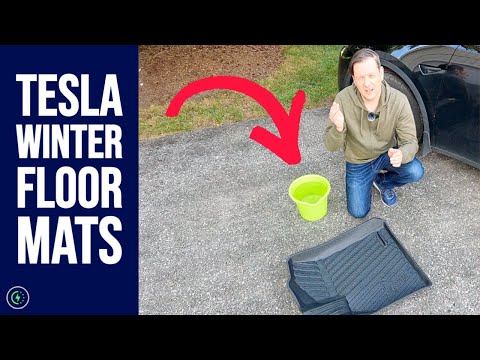 Awesome Winter Floor Mats for your Tesla Model Y (NEW 2022)